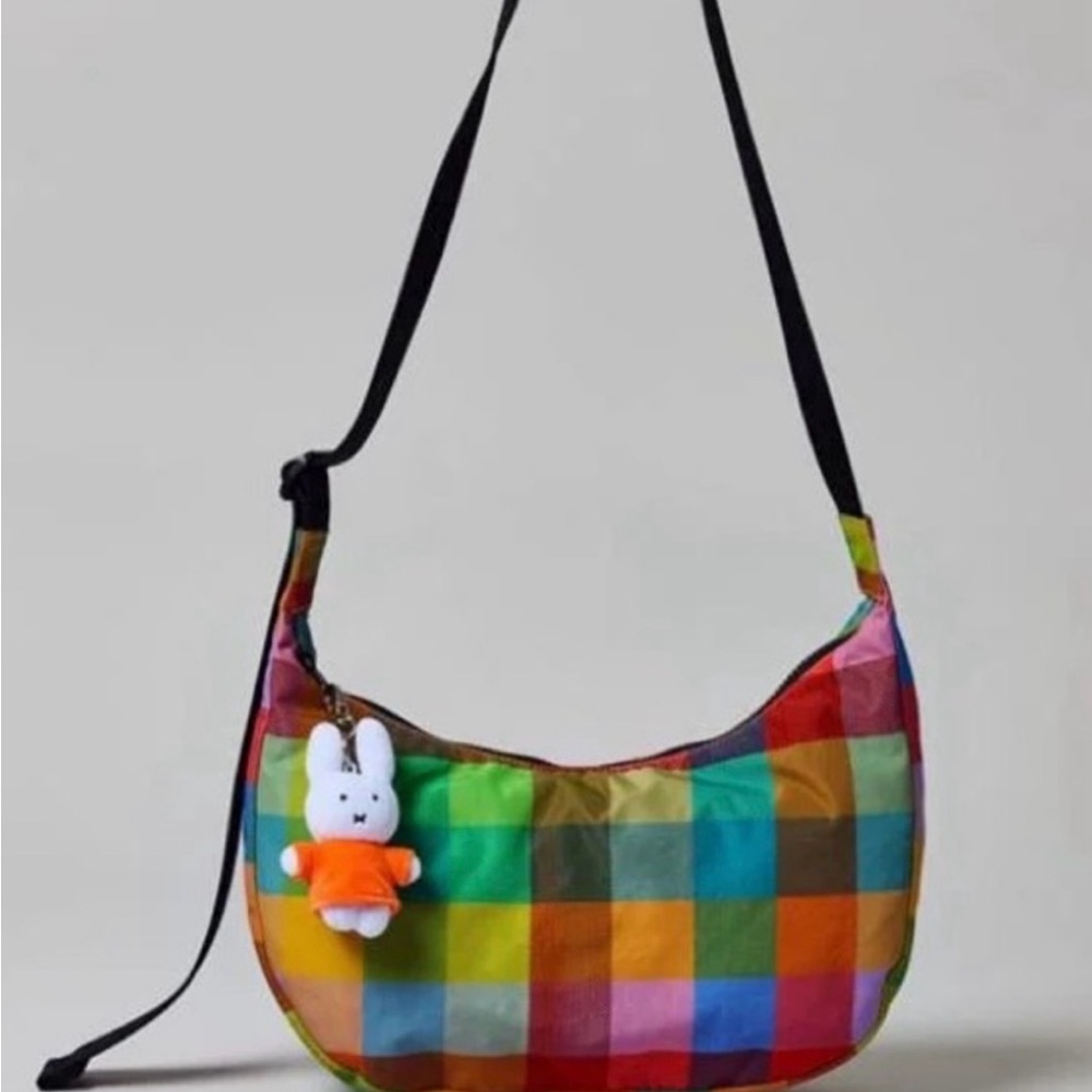 BAGGU Madras Medium Crescent